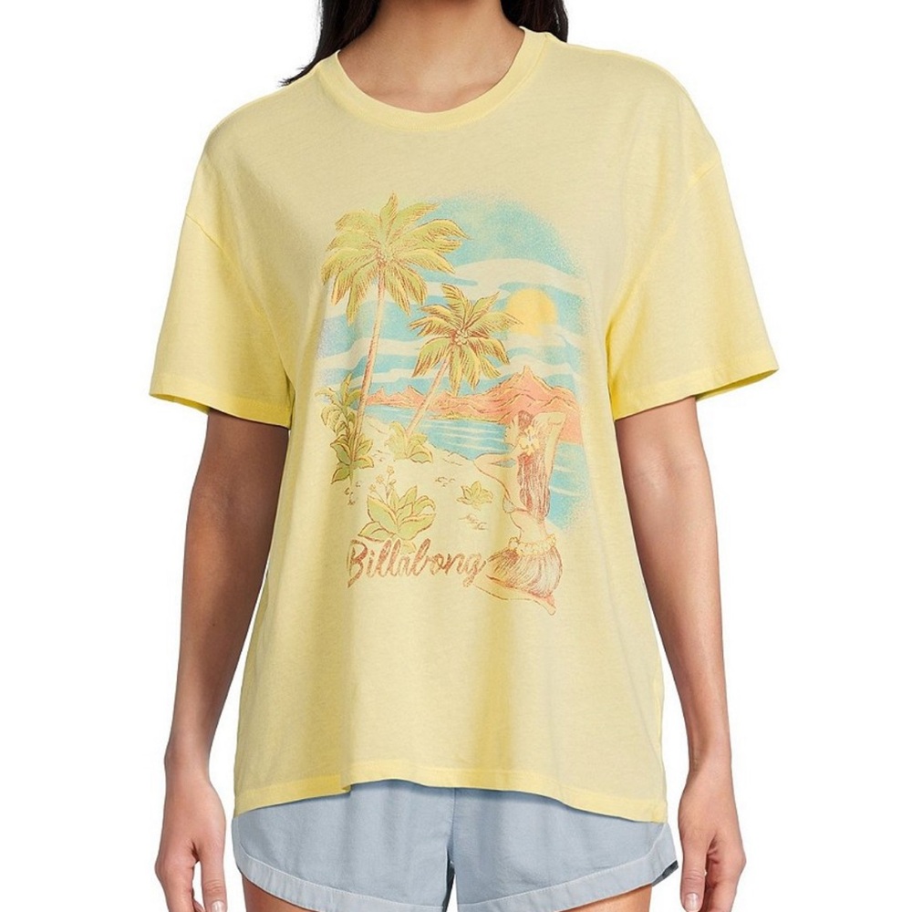 NWOT Billabong Trouble in Paradise Graphic T-Shirt